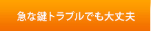 急な鍵トラブルでも大丈夫